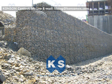 Galvanized Wire Gabion Mesh Errosion Control Reno Gabion Mattress 120 x 150mm